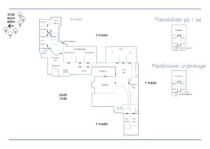 Overblik over hotellet - konferencefolder